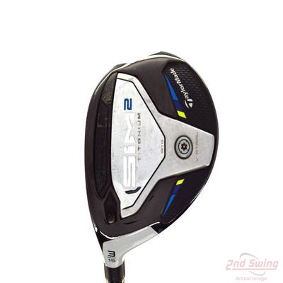 TaylorMade SIM2 Titanium Fairway Wood 3 Wood 3W 15° Mitsubishi Kai'li Red 65 Graphite Regular Left Handed 43.5in