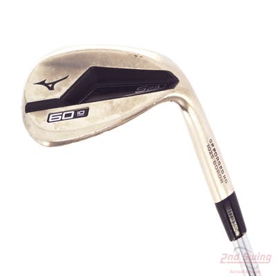 Mizuno S23 Copper Cobalt Wedge Lob LW 60° 10 Deg Bounce C Grind FST KBS Hi-Rev 2.0 115 Steel Wedge Flex Right Handed 34.25in