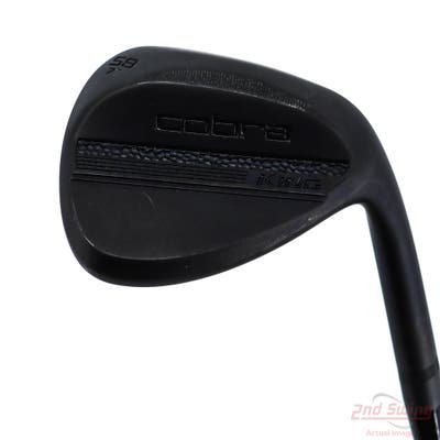 Mint Cobra 2025 King Black QPQ Wedge Lob LW 58° 7 Deg Bounce Tour Grind True Temper Dynamic Gold Spinner Tour Issue Steel Wedge Flex Right Handed 35.25in