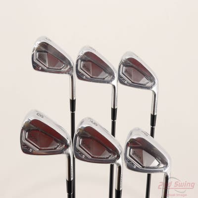 Mint Srixon ZXi5 Iron Set 5-PW UST Mamiya Helium Black Nanocore 50i Graphite Ladies Right Handed -3/4"