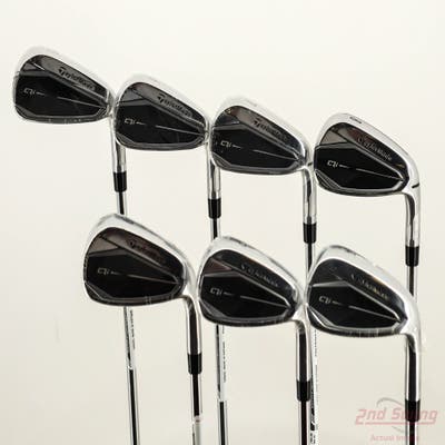 Mint TaylorMade Qi Iron Set 5-PW AW FST KBS MAX 85 MT Steel Regular Right Handed +1/2"