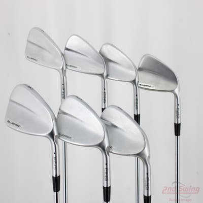 Ping Blueprint T Iron Set 4-PW True Temper Dynamic Gold Tour Issue X100 Steel X-Stiff Right Handed Black Dot +1/2"