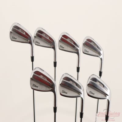 Titleist 2021 T100 Iron Set 4-PW Project X 6.0 Steel Stiff Right Handed +1/2"