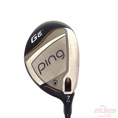 Ping G LE 3 Fairway Wood 7 Wood 7W 24° ULT 250 Lite Graphite Ladies Right Handed 41.5in