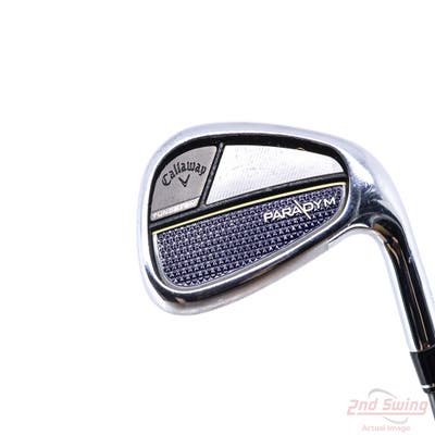 Callaway Paradym Single Iron Pitching Wedge PW Project X HZRDUS Silver Gen4 65 Graphite Regular Right Handed 36.5in