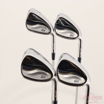 Ping G LE 3 Iron Set 7-PW ULT 250 Lite Graphite Ladies Right Handed Red dot STD