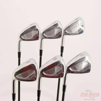 Mint Srixon ZXi4 Iron Set 4-9 Iron UST Mamiya Helium Black Nanocore 50i Graphite Ladies Left Handed -1"