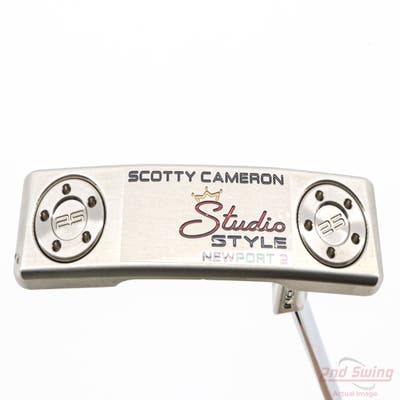 Mint Titleist Scotty Cameron 2025 Studio Style Newport 2 Putter Steel Right Handed 35.0in