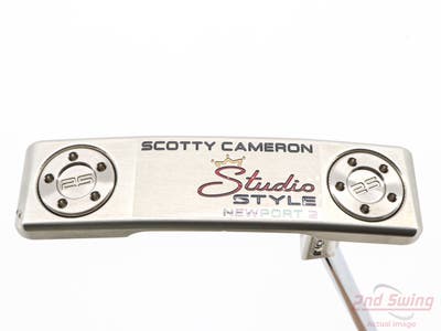 Titleist Scotty Cameron Studio Style Newport Plus Putter - 2025 Titleist Scotty Cameron Studio Style Newport Plus Putter - 2025