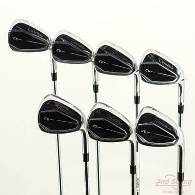 TaylorMade Qi Iron Set 5-PW AW FST KBS MAX 85 MT Steel Regular Right Handed -1/4"