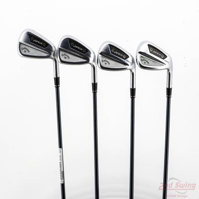 Callaway Apex Ai300 Iron Set 7-PW UST Mamiya Recoil Dart 65H F2 Graphite Senior Right Handed -1 1/4"
