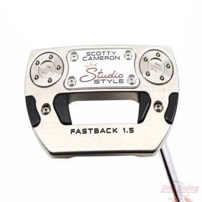Mint Titleist Scotty Cameron 2025 Studio Style Fastback 1.5 Putter Steel Right Handed 34.0in