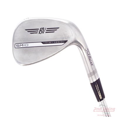 Titleist Vokey SM10 Tour Chrome Wedge Pitching Wedge PW 46° 10 Deg Bounce F Grind Titleist Vokey BV Steel Wedge Flex Right Handed 35.75in
