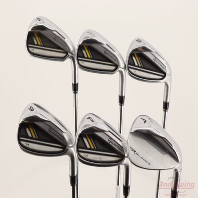 TaylorMade Rocketbladez Iron Set 6-PW AW TM Matrix RocketFuel 85 Steel Regular Right Handed STD