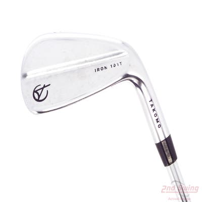 Takomo Iron 101T Single Iron Pitching Wedge PW Stock Steel Shaft Steel Regular Right Handed 35.75in