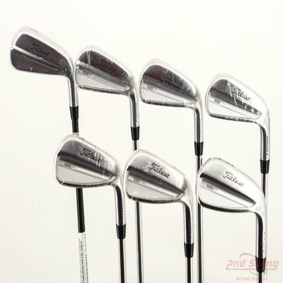 Mint Titleist 2023 T100 Iron Set 5-PW True Temper Dynamic Gold S300 Steel Stiff Right Handed +1/4"