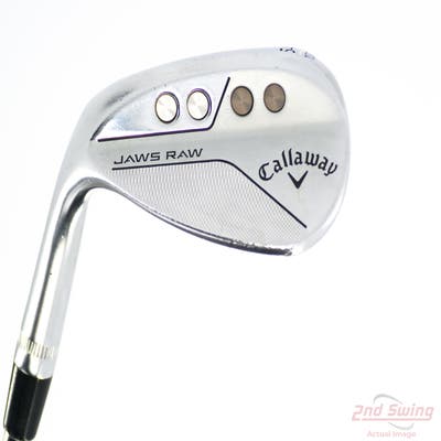Callaway Jaws Raw Chrome Wedge Sand SW 54° 10 Deg Bounce S Grind True Temper Dynamic Gold Spinner Tour Issue Steel Wedge Flex Left Handed 36.0in