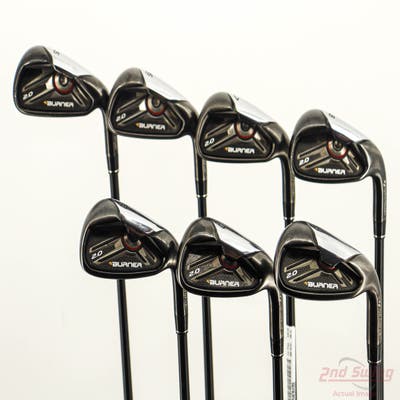 TaylorMade Burner 2.0 Iron Set 5-PW AW TM Superfast 65 Graphite Regular Right Handed +1 1/4"