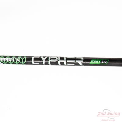 Used W/ PXG RH Adapter Project X Cypher 40 Fairway Shaft Senior 41.25in