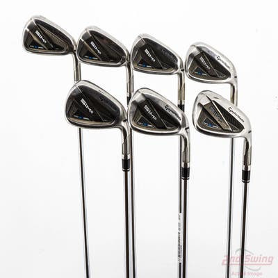 TaylorMade SIM2 MAX Iron Set 5-PW AW FST KBS MAX 85 MT Steel Stiff Right Handed +1/4"