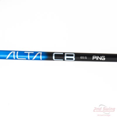 Used W/ Ping RH Adapter Ping Alta CB Blue 65 Fairway Shaft Regular 42.0in