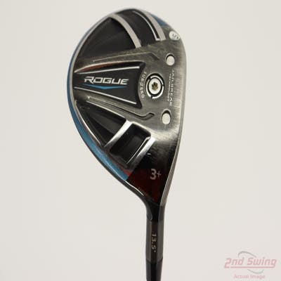 Callaway Rogue Sub Zero Fairway Wood 3+ Wood 13.5° Aldila Synergy Blue 60 Graphite Stiff Right Handed 43.25in