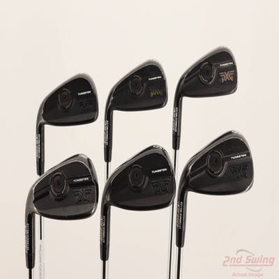 PXG 0311 P Gen7 Xtreme Dark Iron Set 5-PW True Temper Dynamic Gold Mid 115 S300 Steel Stiff Left Handed STD