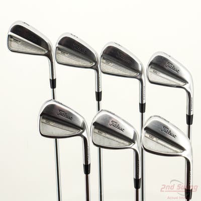 Titleist 2023 T100 Iron Set 4-PW True Temper Dynamic Gold Tour Issue X100 Steel X-Stiff Right Handed +1/4"
