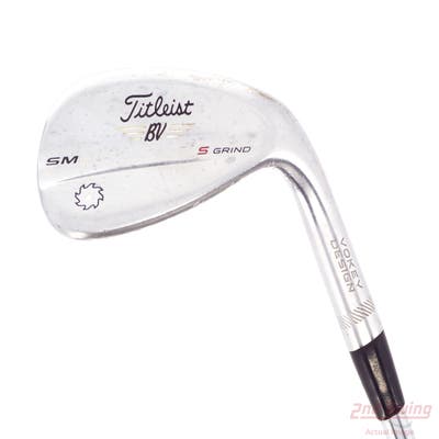 Titleist Vokey SM6 Tour Chrome Wedge Lob LW 58° 10 Deg Bounce S Grind FST KBS S-Taper Steel X-Stiff Right Handed 35.0in