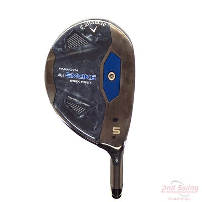 Callaway Paradym Ai Smoke Max Fast Fairway Wood 5 Wood 5W 19° Mitsubishi Eldio Blue/White 40 Graphite Ladies Right Handed 41.5in
