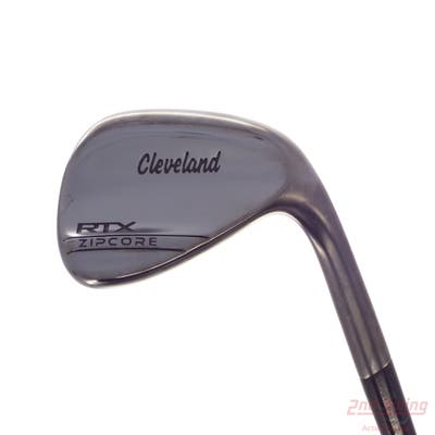 Mint Cleveland RTX ZipCore Black Satin Wedge Gap GW 52° 10 Deg Bounce Mid True Temper Dynamic Gold Spinner Tour Issue Steel Wedge Flex Right Handed 36.25in