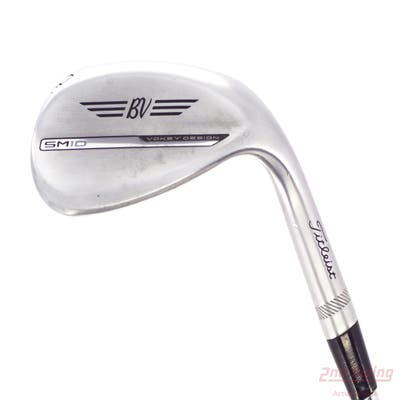 Titleist Vokey SM10 Tour Chrome Wedge Lob LW 60° 12 Deg Bounce D Grind Titleist Vokey BV Steel Wedge Flex Right Handed 35.25in