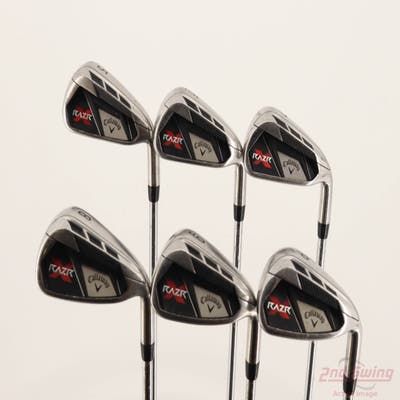 Callaway Razr Edge Iron Set 5-PW Callaway Razr X Black Iron Steel Uniflex Right Handed +1 3/4"
