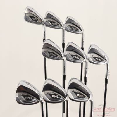 Ping G425 Iron Set 4-PW AW SW ALTA Distanza Black 40 Graphite Senior Right Handed Black Dot STD