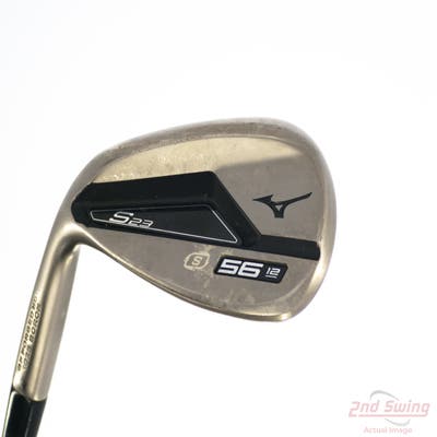 Mizuno S23 Copper Cobalt Wedge Sand SW 56° 12 Deg Bounce S Grind FST KBS Hi-Rev 2.0 Steel Regular+ Left Handed 35.5in