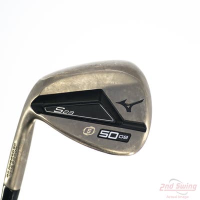 Mizuno S23 Copper Cobalt Wedge Gap GW 50° 8 Deg Bounce S Grind FST KBS Hi-Rev 2.0 Steel Regular Left Handed 35.5in