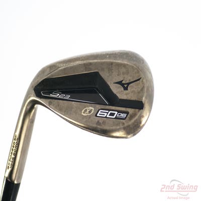 Mizuno S23 Copper Cobalt Wedge Lob LW 60° 6 Deg Bounce X Grind FST KBS Hi-Rev 2.0 Steel Regular+ Left Handed 35.5in