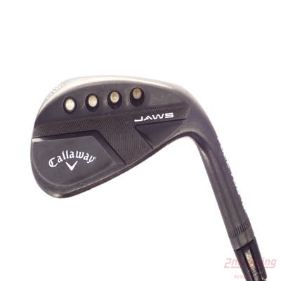 Callaway Jaws Full Toe Raw Black Wedge Lob LW 58° 10 Deg Bounce Project X Catalyst 80 Graphite Stiff Right Handed 35.0in