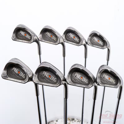 Ping Zing Iron Set 3-PW Ping JZ Steel Stiff Right Handed Orange Dot STD