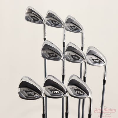 Ping G425 Iron Set 4-PW GW SW ALTA CB Slate Graphite Senior Right Handed Black Dot +1/4"
