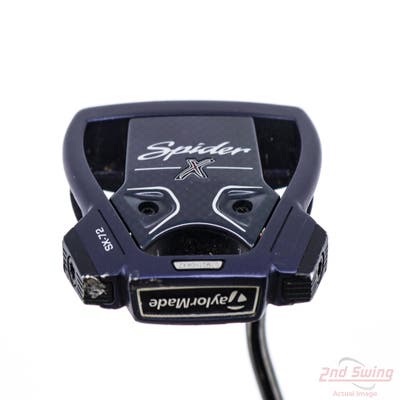 TaylorMade Spider X Navy Single Bend Putter Steel Right Handed 35.0in