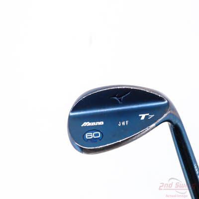 Mizuno T7 Blue Ion Wedge Lob LW 60° 10 Deg Bounce Stock Steel Shaft Steel Wedge Flex Right Handed 37.0in