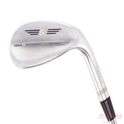 Titleist Vokey SM9 Tour Chrome Wedge Lob LW 58° 14 Deg Bounce K Grind Titleist Vokey BV Steel Wedge Flex Right Handed 35.25in