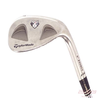 TaylorMade Rac Satin Tour TP Wedge Lob LW 60° 6 Deg Bounce Stock Steel Shaft Steel Stiff Right Handed 35.5in