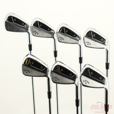 Callaway Apex Ai150 Iron Set 4-PW Nippon NS Pro Modus 3 Tour 105 Steel Regular Right Handed STD