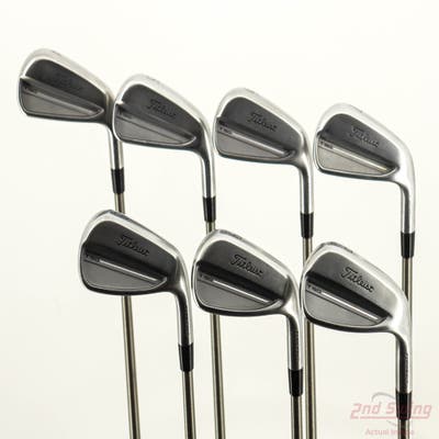 Titleist 2025 T150 Iron Set 4-PW Aerotech SteelFiber fc90cw Graphite Stiff Right Handed +1/2"