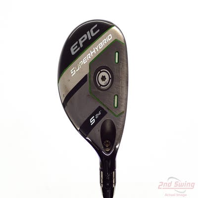 Callaway EPIC Super Hybrid 5 Hybrid 24° Aerotech SteelFiber fc65 Graphite Senior Right Handed 39.75in