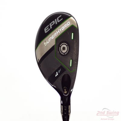 Callaway EPIC Super Hybrid 4 Hybrid 21° Aerotech SteelFiber fc65 Graphite Senior Right Handed 40.5in