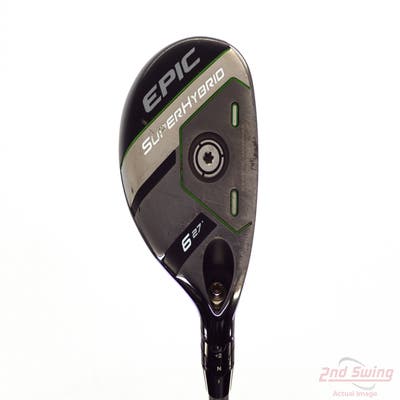 Callaway EPIC Super Hybrid 6 Hybrid 27° Aerotech SteelFiber fc65 Graphite Senior Right Handed 39.0in