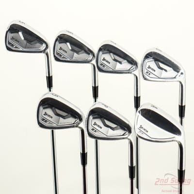 Mint Srixon ZX7 MK II Iron Set 5-PW GW True Temper Dynamic Gold 105 Steel Stiff Right Handed +1/2"